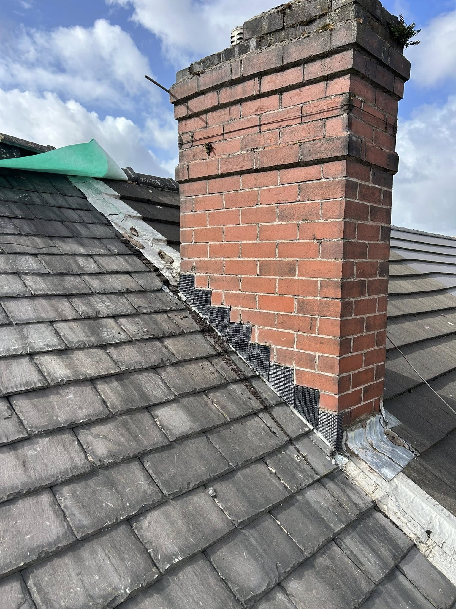 Full Re-Roof — before