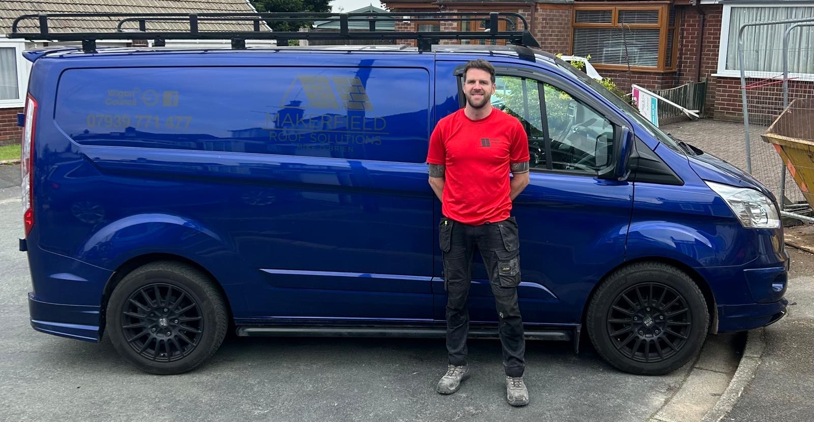 Mike O'Brien, founder of Makerfield Roof Solutions